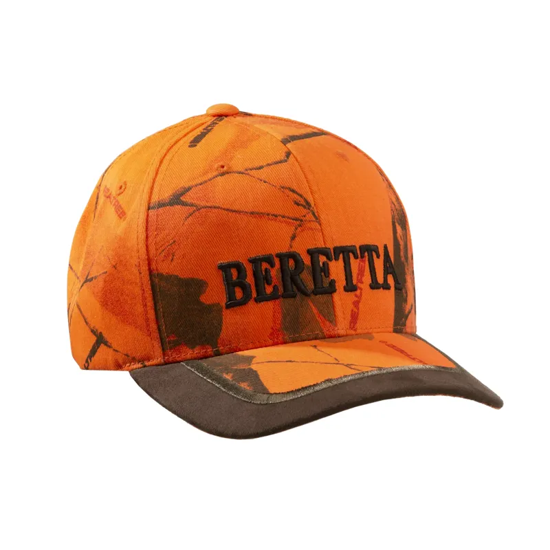 Beretta Camo Cap -Realtree Ap Camo HD Orange