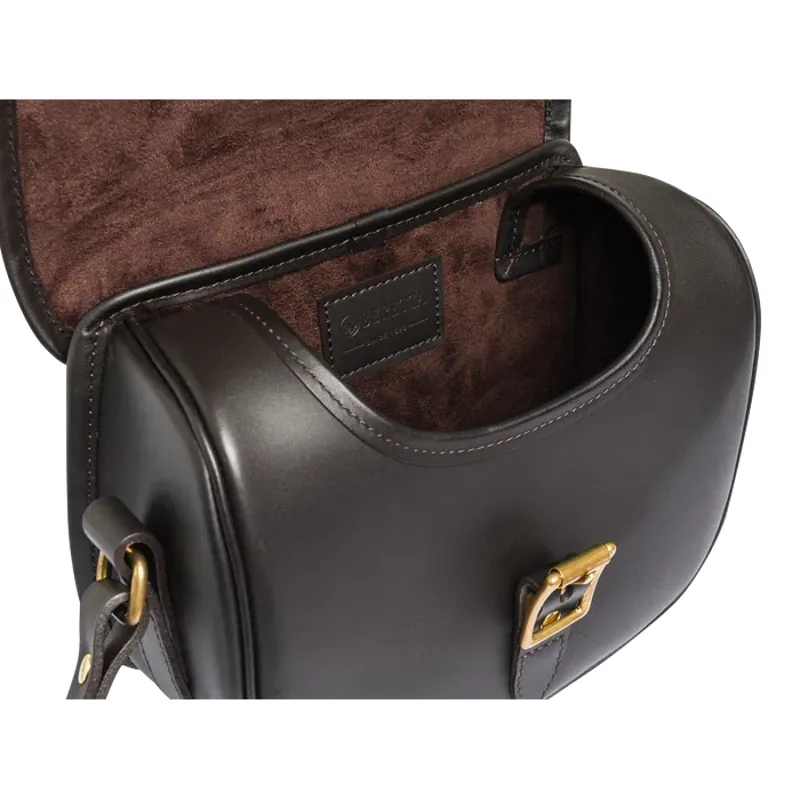 Beretta Terrain Evo Leather Cartridge Bag - Dark Brown-6
