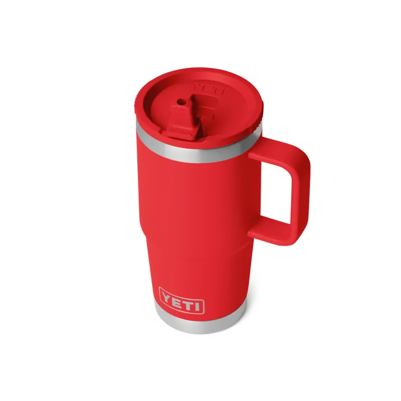 YETI Rambler 20 Oz Rescue Red Travel Straw Mug-1