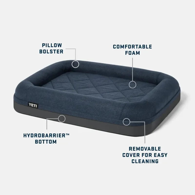 YETI Boomer Large Dog Bed - Navy-5
