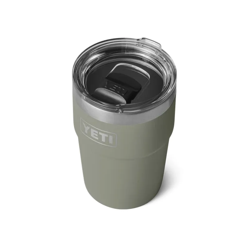 YETI Rambler 16 Oz Pampa Green Stackable Cup-1