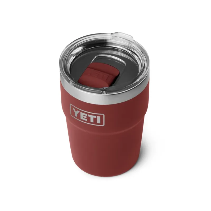 YETI Rambler 16 Oz Stag Red Stackable Cup-1
