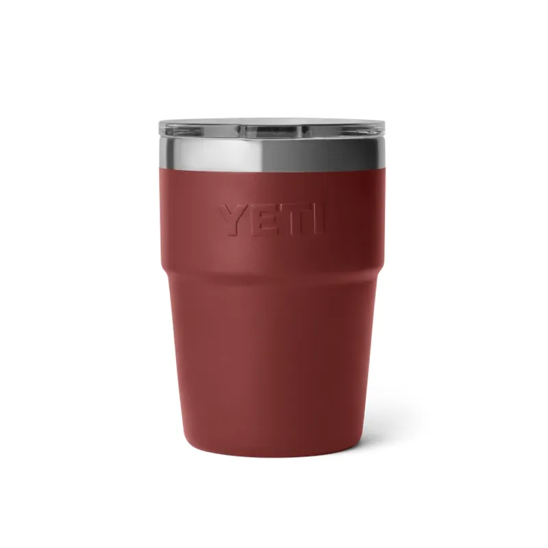 YETI Rambler 16 Oz Stag Red Stackable Cup-2