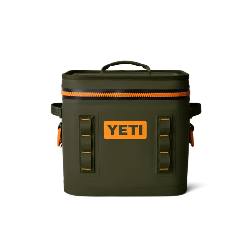 YETI Hopper Flip Olive/King Crab 12 Soft Cooler-1