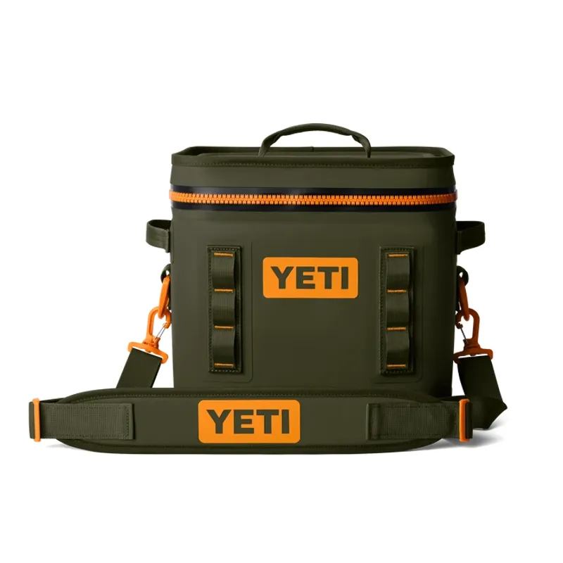 YETI Hopper Flip Olive/King Crab 12 Soft Cooler