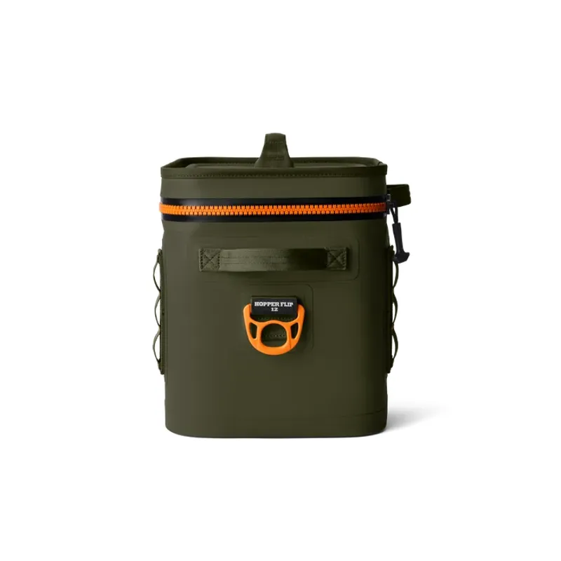 YETI Hopper Flip Olive/King Crab 12 Soft Cooler-4