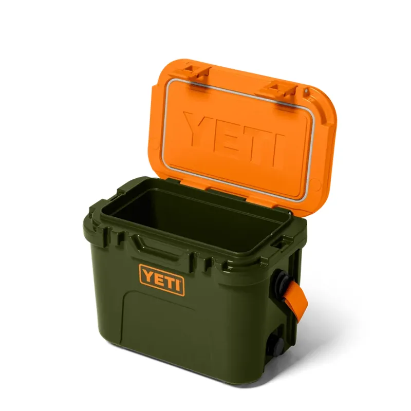 YETI Roadie Olive/King Crab Orange 15 Cool Box-2