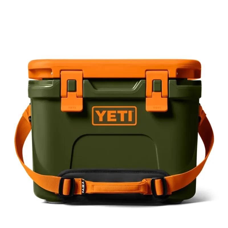 YETI Roadie Olive/King Crab Orange 15 Cool Box