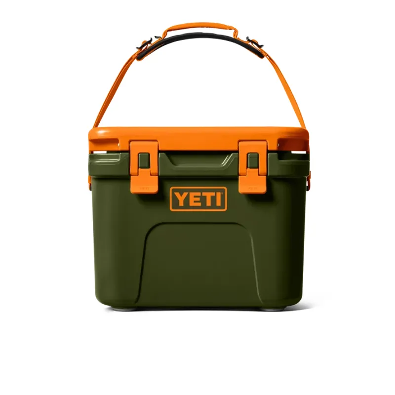 YETI Roadie Olive/King Crab Orange 15 Cool Box-4