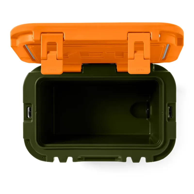 YETI Roadie Olive/King Crab Orange 15 Cool Box-5