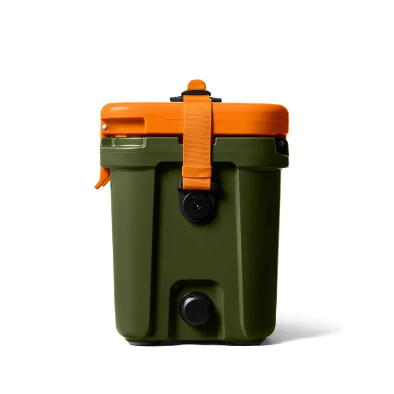YETI Roadie Olive/King Crab Orange 15 Cool Box-6