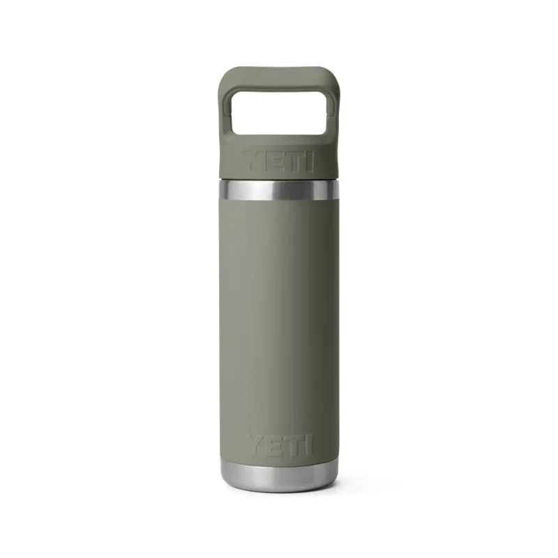 YETI Rambler 18 Oz Pampa Green Bottle with Straw Cap-2