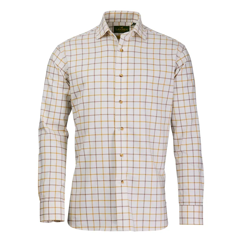 Laksen Edgar Brushed Organic Cotton Shirt