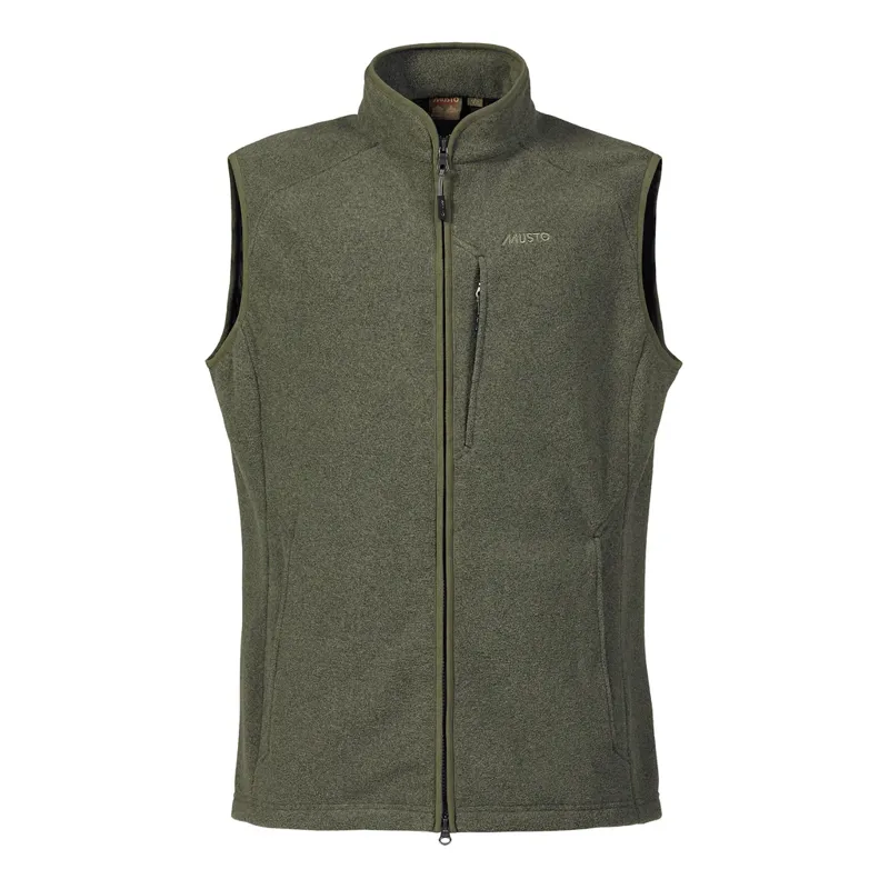 Musto Fenland Deep Green Polatec Vest