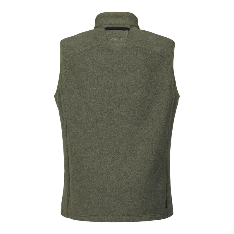 Musto Fenland Deep Green Polatec Vest-1