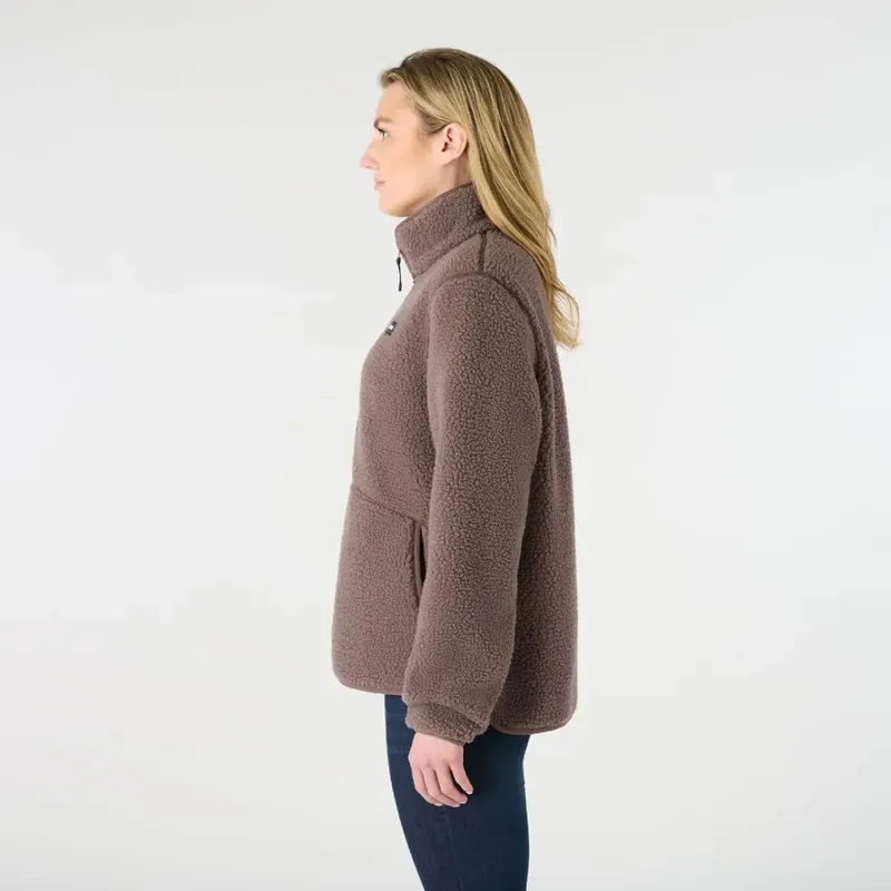 Musto Cove Deep Pile Fleece Jacket - Plum-6
