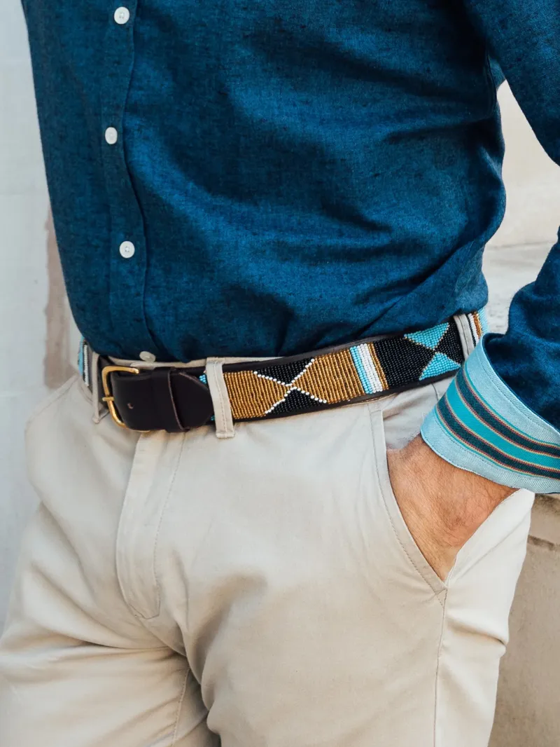 KOY Beaded Belt - MWEZI-3