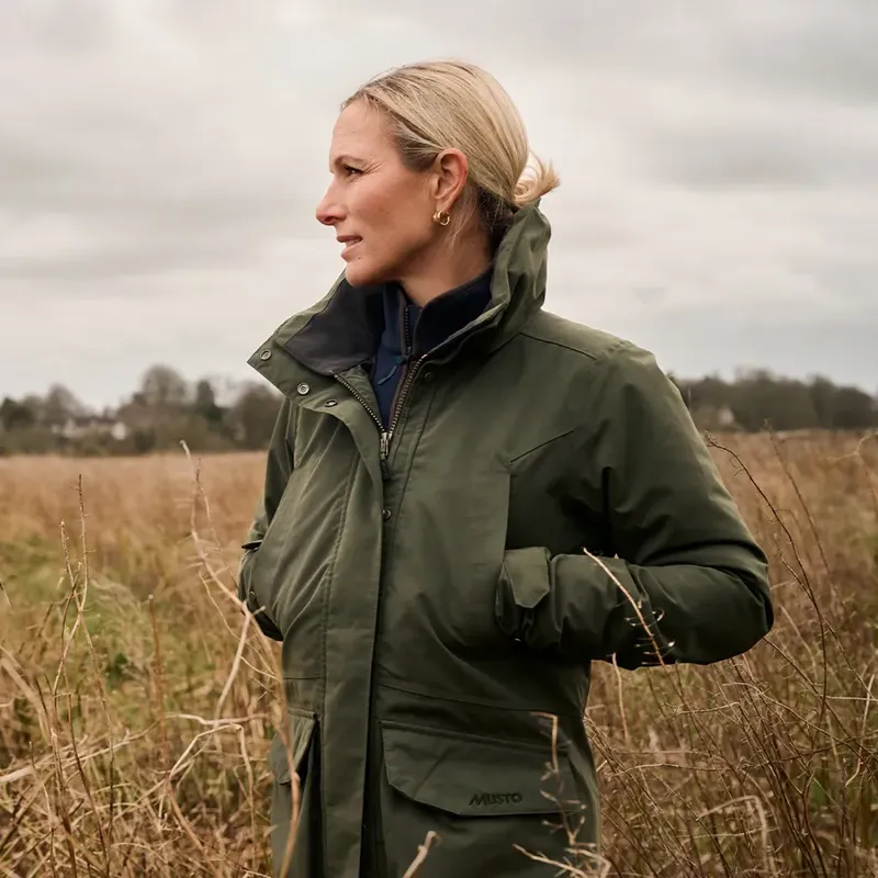 Musto Burnham Waterproof Jacket - Deep Green-5