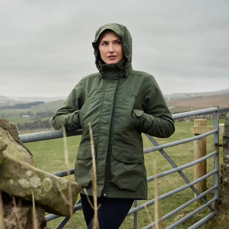 Musto Burnham Waterproof Jacket - Deep Green-3