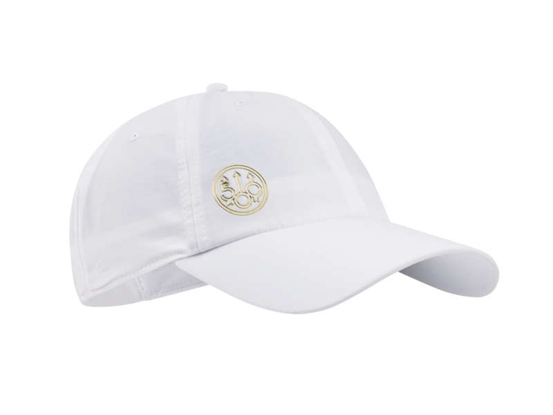 Beretta 500th Anniversary Gold Logo Cap - Pure White
