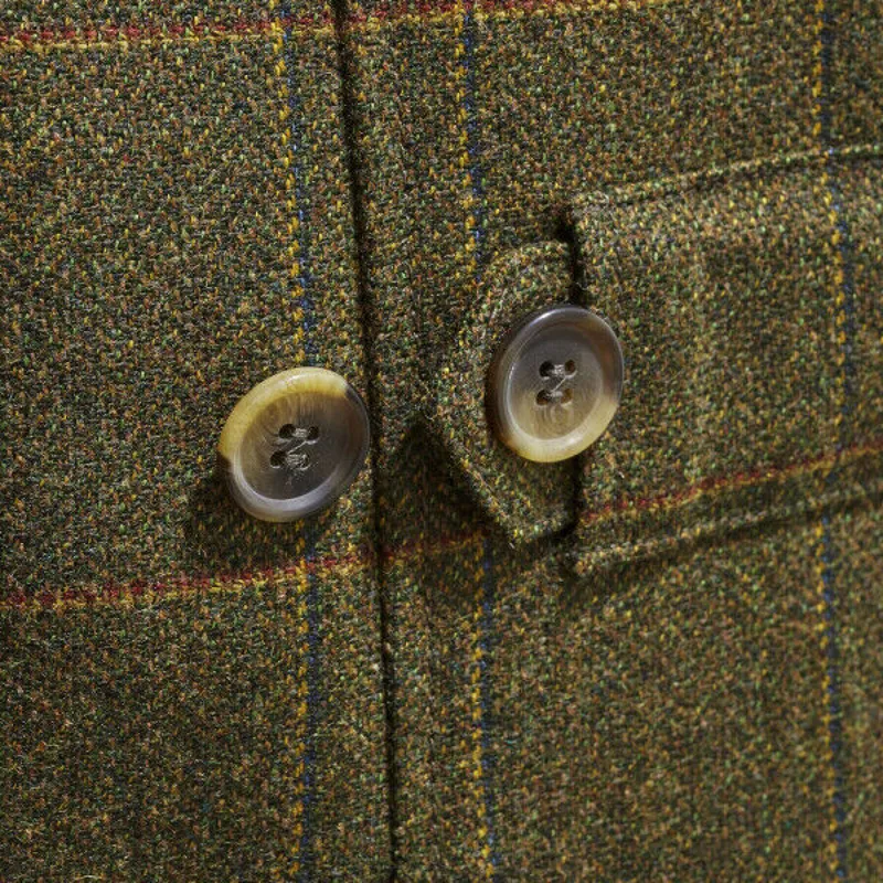Musto Light Machine Washable Tweed Balmoral Waistcoat-2