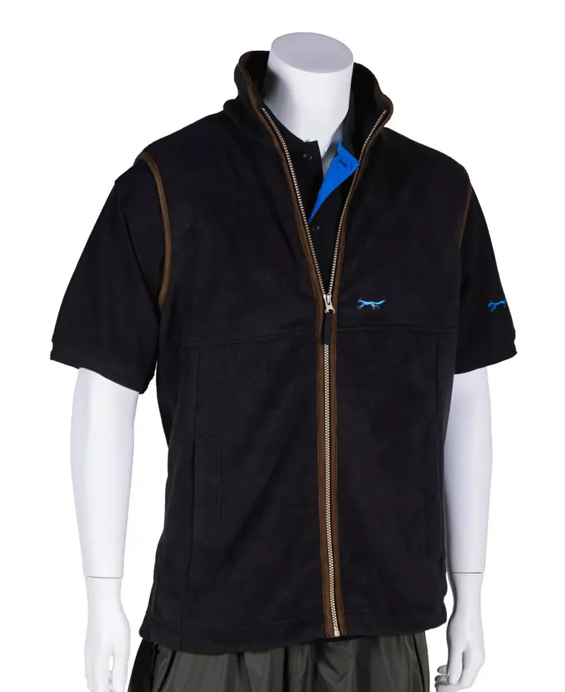 Bonart Black Fleece Gilet