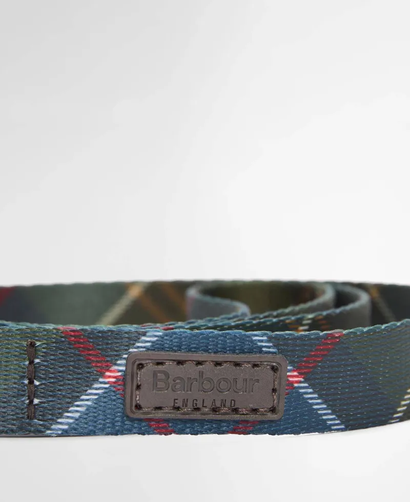 Barbour Tartan Printed Dog Lead - Classic Tartan-1