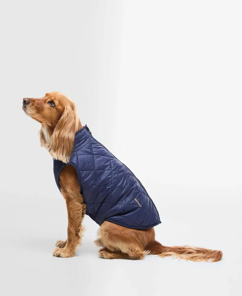 Barbour Field Reversible Dog Coat - Classic Navy