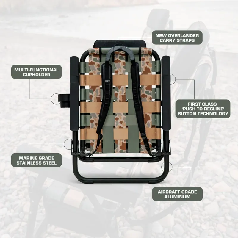 PARKIT Eclipse x Freefly Recliner Chair - Vintage Camo-7