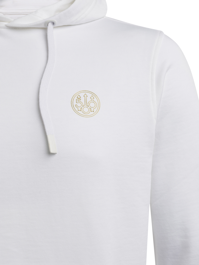 Beretta 500th Anniversary Gold Logo Hoodie - Bright White-1