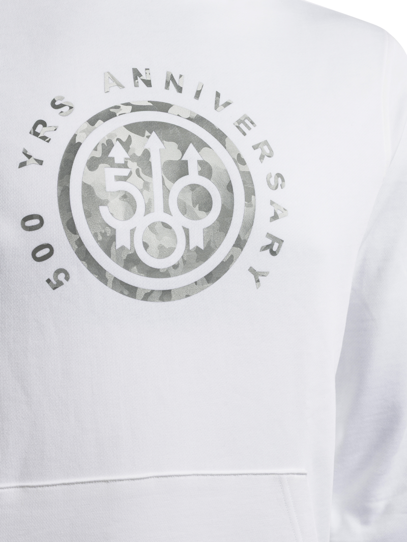 Beretta 500th Anniversary Big Camo Logo Hoodie - Bright White-2