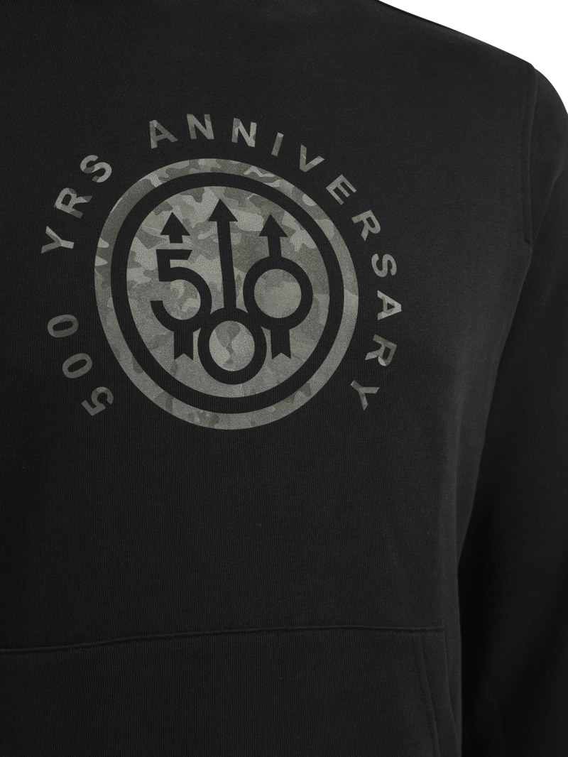 Beretta 500th Anniversary Big Camo Logo Hoodie - Black-2