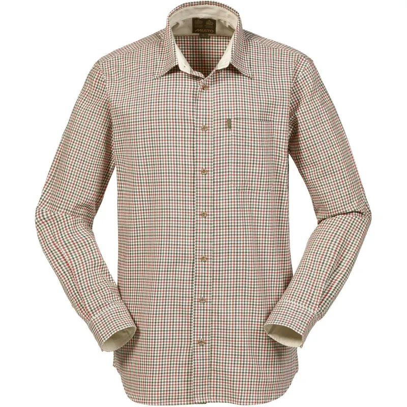 Musto Classic Twill Shirt -Farley Firehorn Check 