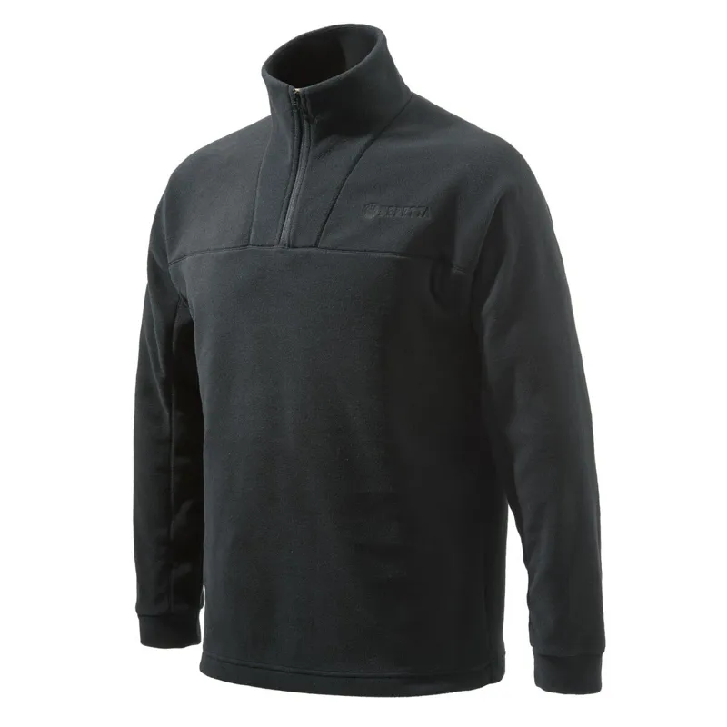 Beretta Half Zip Black Fleece