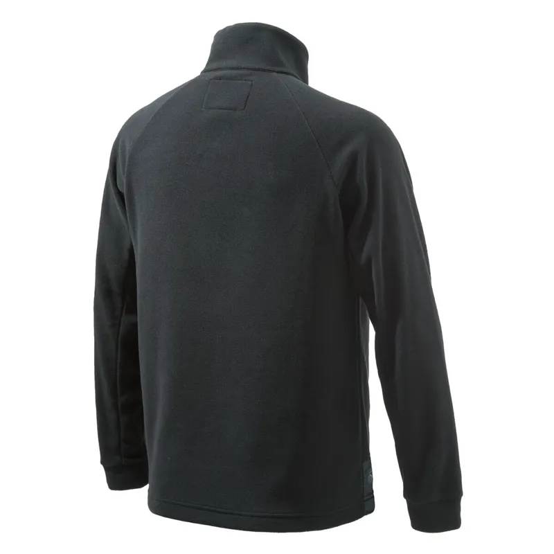 Beretta Half Zip Black Fleece-1
