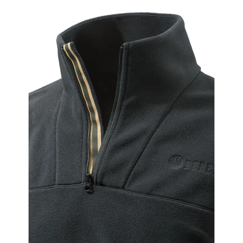 Beretta Half Zip Black Fleece-3