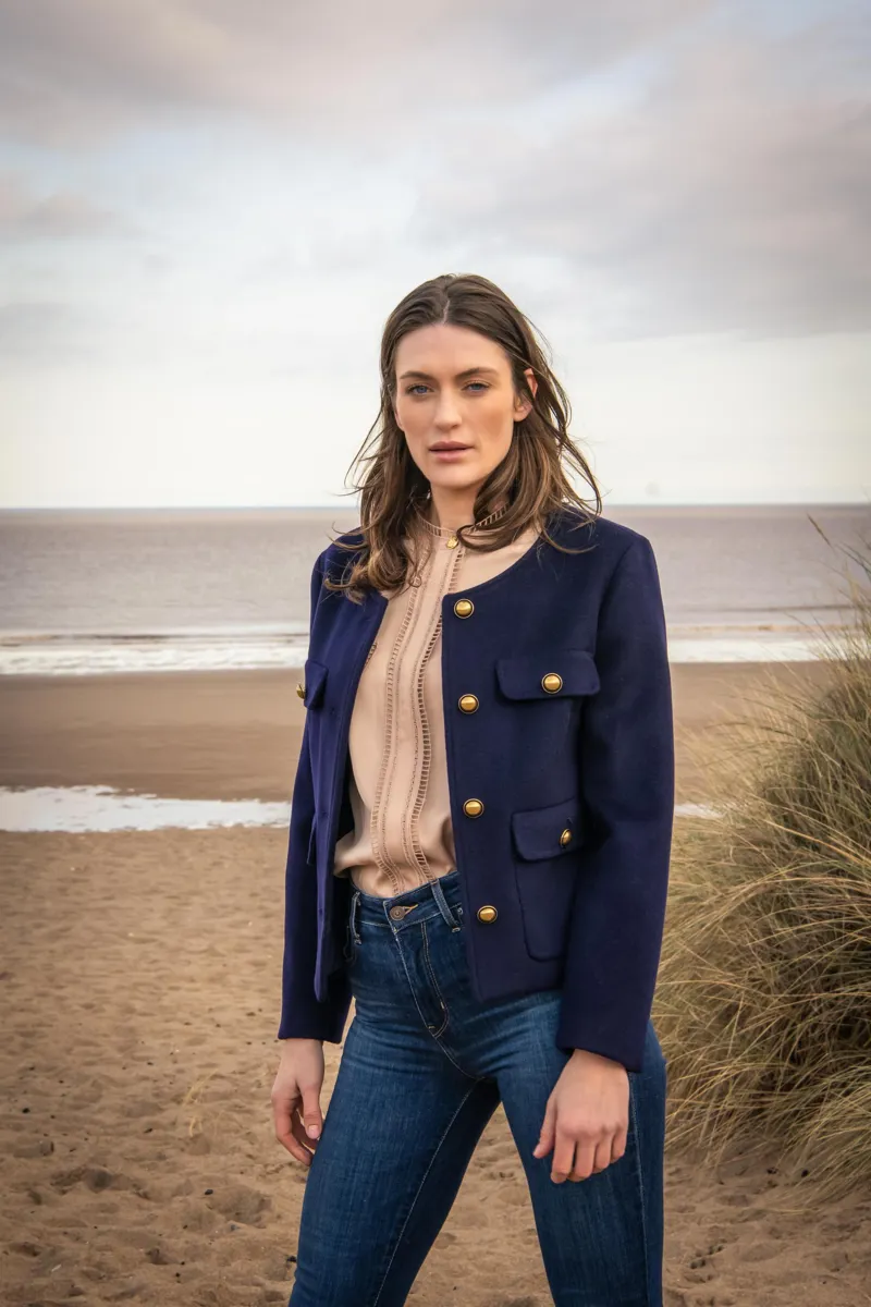 Hunt and Hall Ladies Windsor Navy Jacket