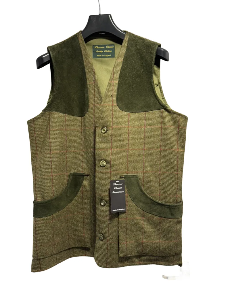 Phoenix Ascot Tweed Vest