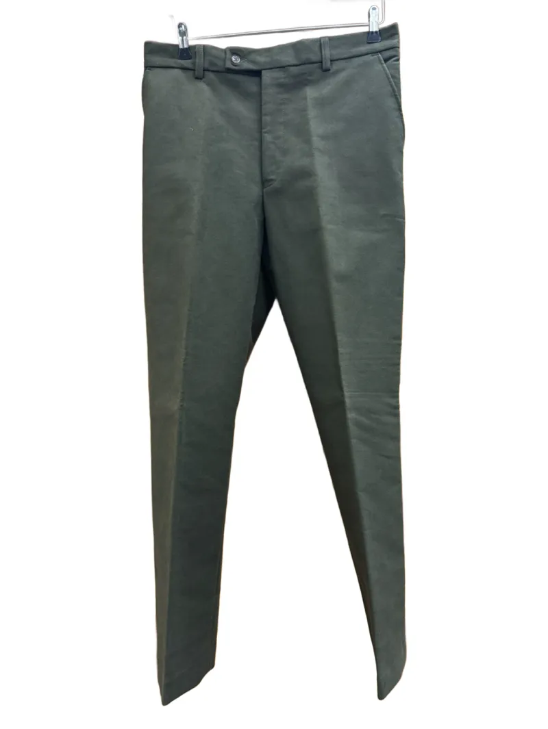 Bonart Olive Moleskin Trousers