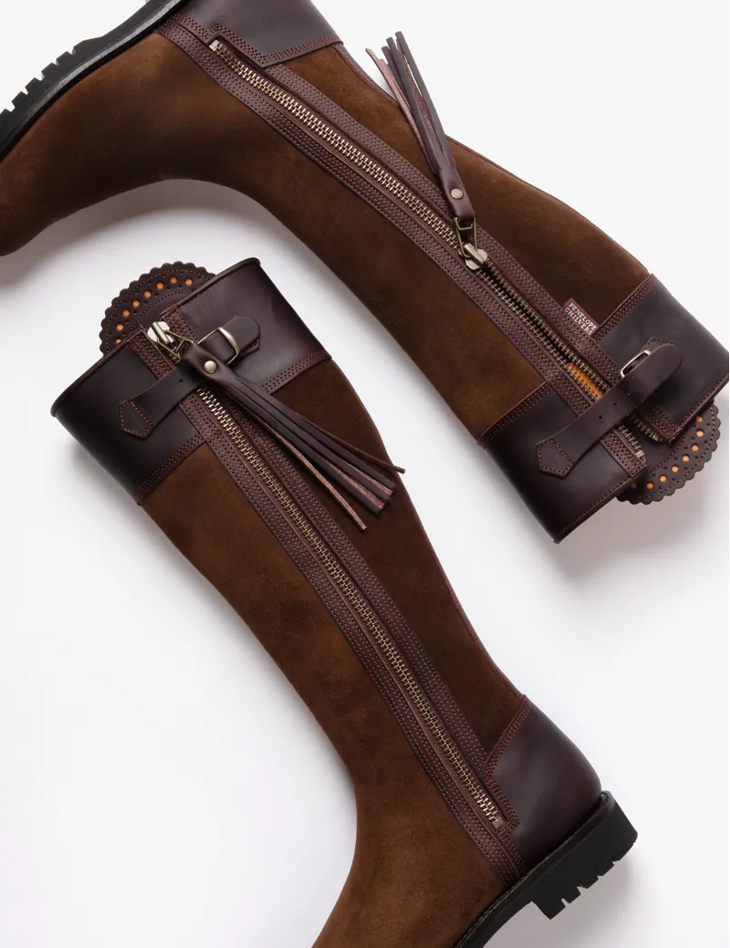 Penelope Chilvers Inclement Dark Oak Long Tassel Boot-4