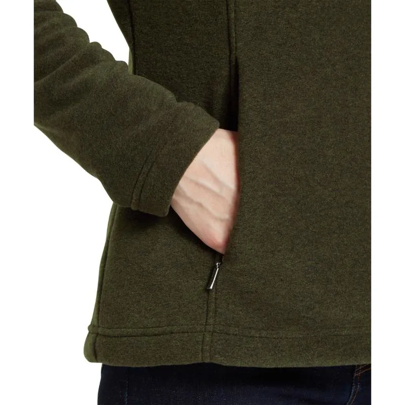 Schoffel Ladies Tilton II 1/4 Zip Fleece - Dark Olive-3