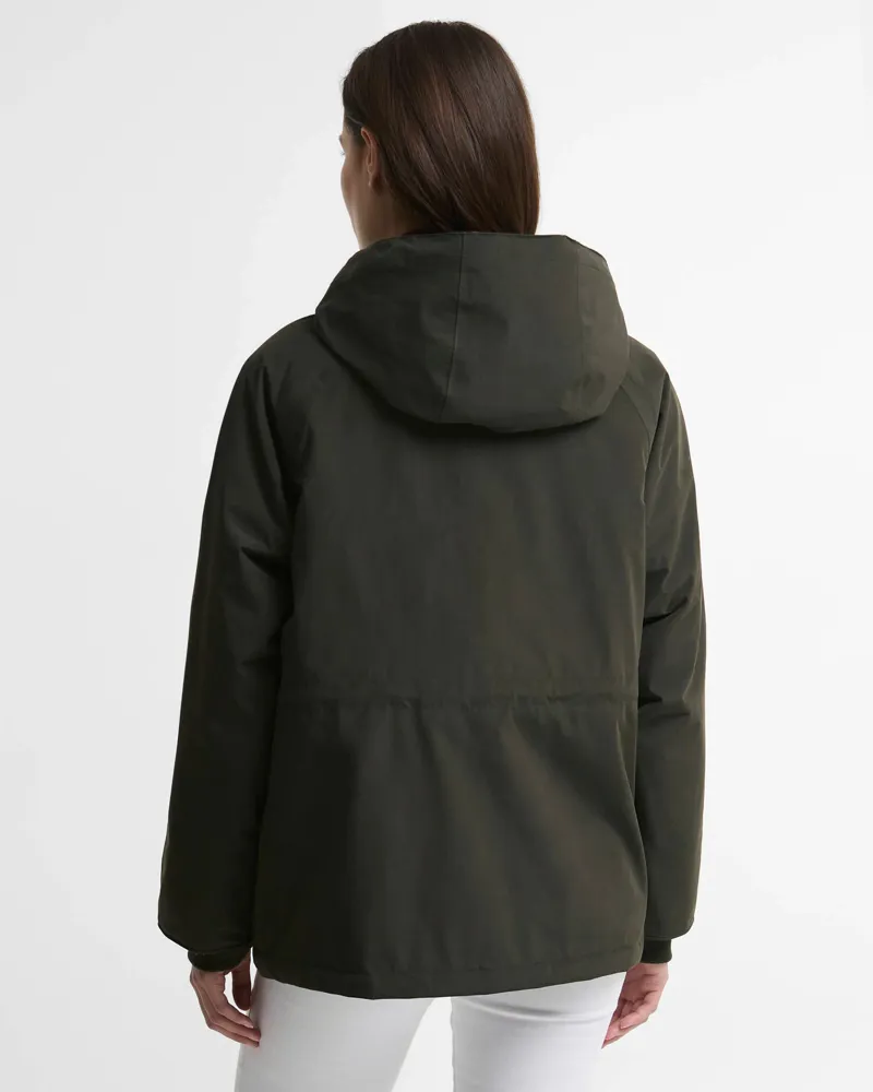 Barbour Ladies Hester Waterproof Jacket - Sage/Classic-2