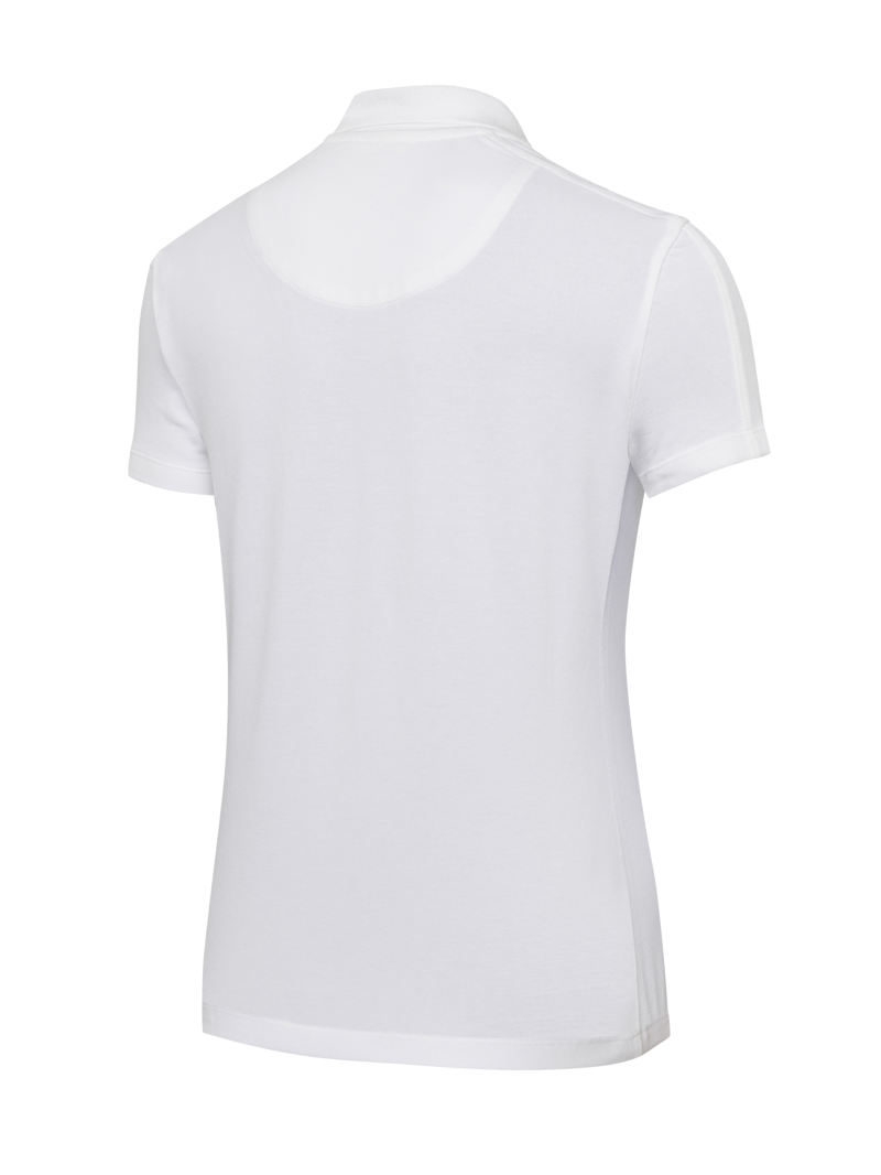Beretta Ladies 500th Anniversary Gold Logo Polo - Bright White-2