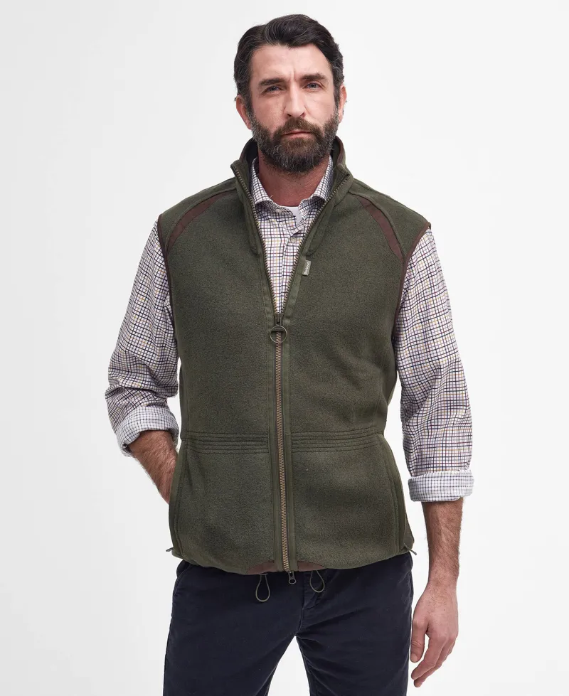 Barbour Langdale Fleece Gilet - Olive
