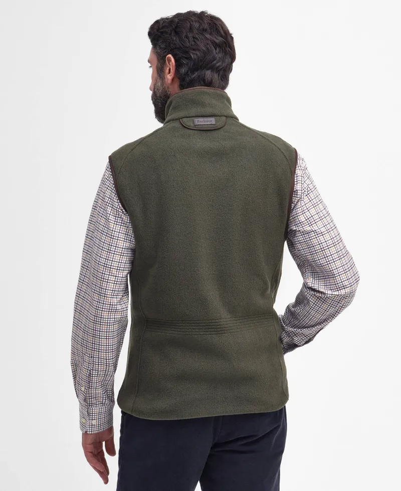 Barbour Langdale Fleece Gilet - Olive-2