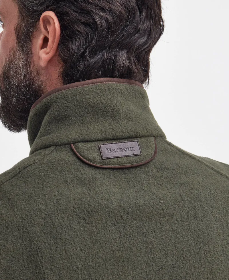 Barbour Langdale Fleece Gilet - Olive-6