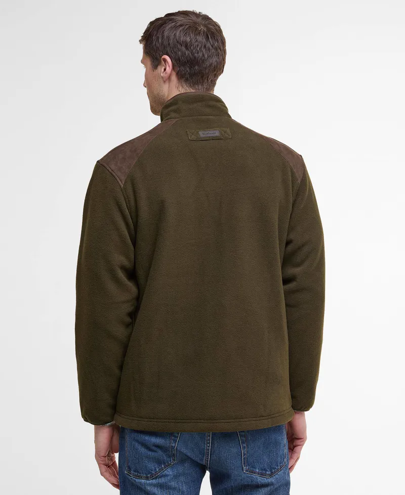 Barbour Active Fleece Jacket - Olive-2