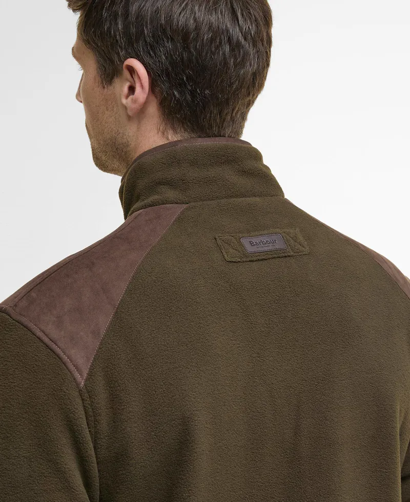 Barbour Active Fleece Jacket - Olive-5
