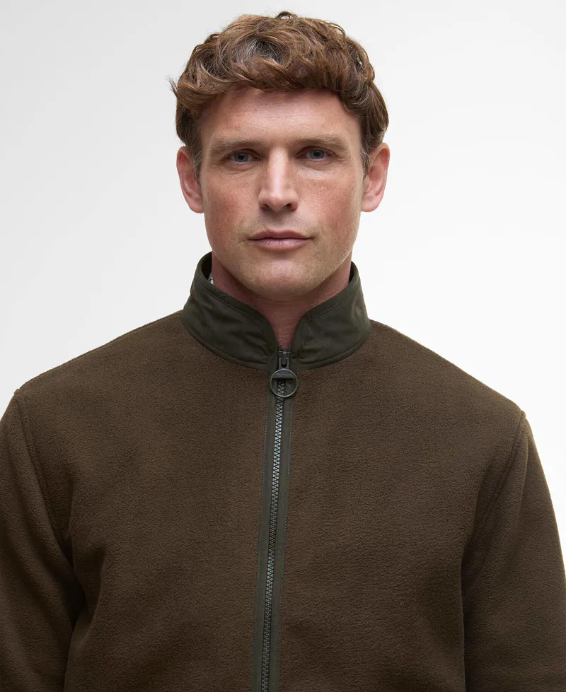 Barbour Lowich Fleece - Olive-3