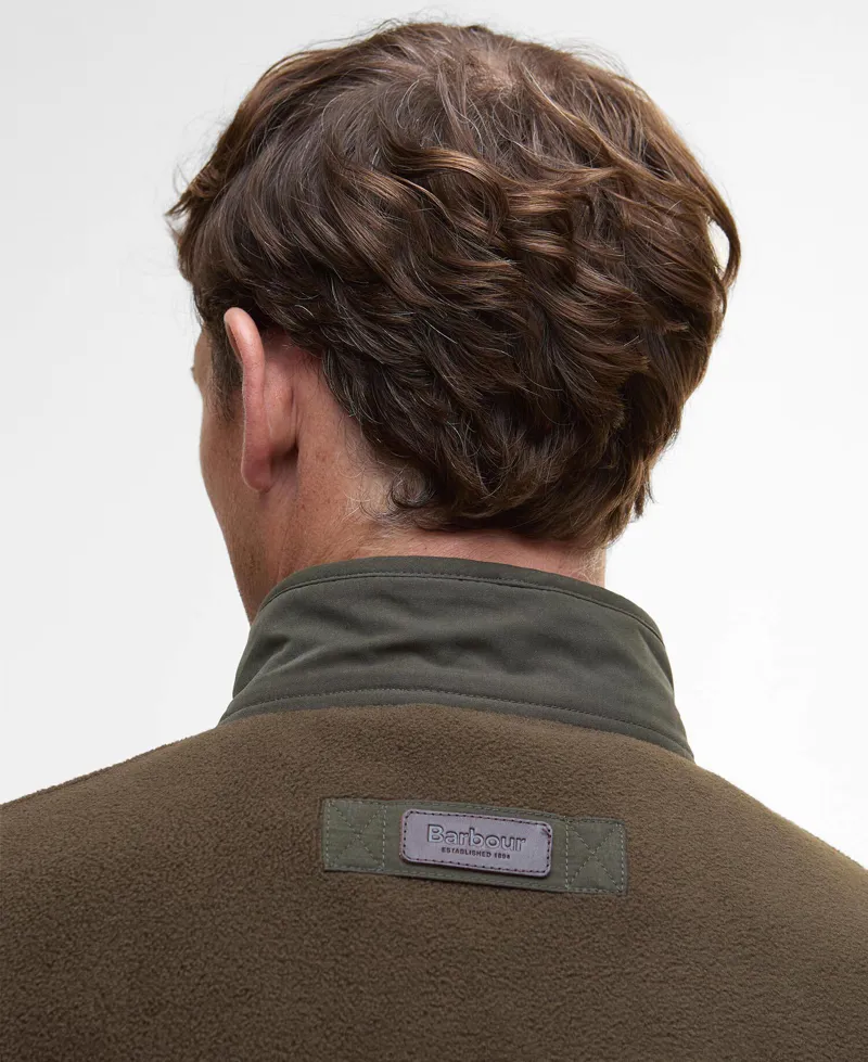 Barbour Lowich Fleece - Olive-5